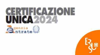 immagine grafica con logo Agenzia delle Entrate e Scritta CD 2024